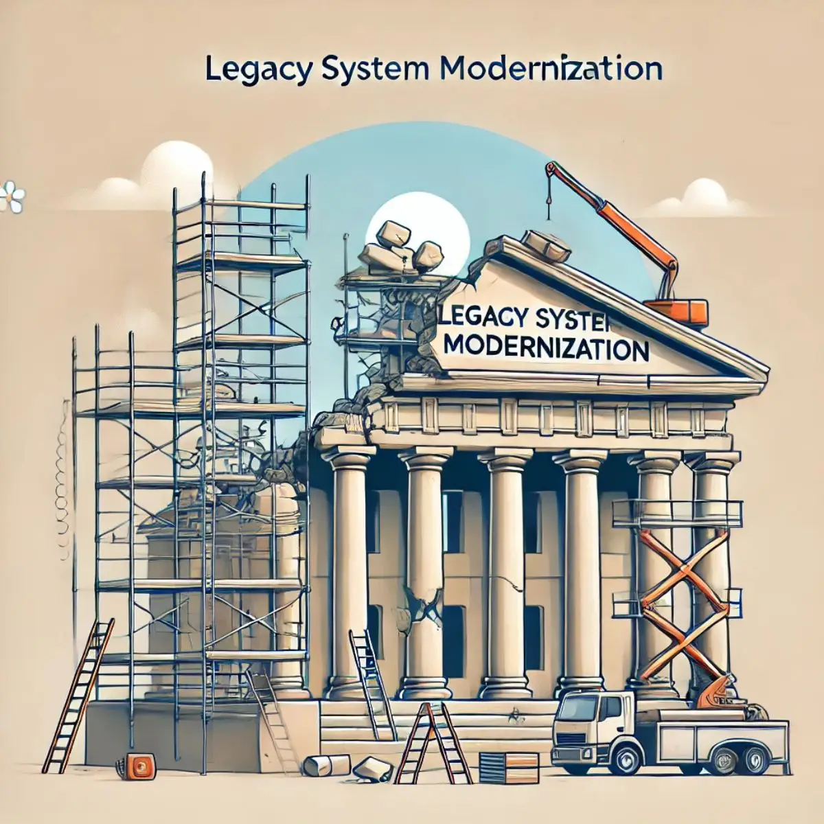 Modernizing legacy systems to overcome technical debt and restore critical functionality