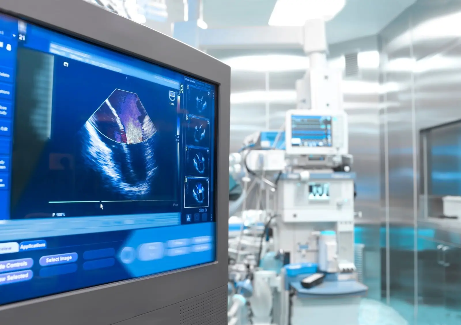 AI processing an image of an embryo